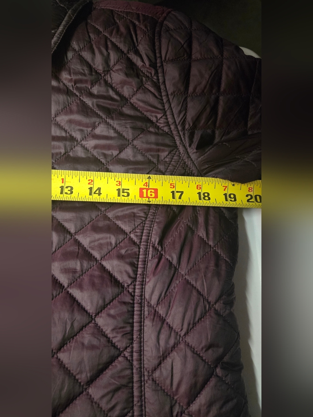Weatherproof Women's Plum Quilted Utility Jacket - Picture 5 of 7